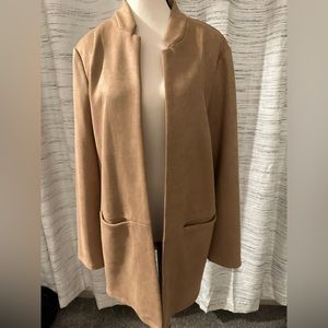 (3 for $10) Suede feel blazer
